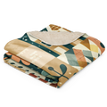 Dreamscape Garden Sherpa Blanket