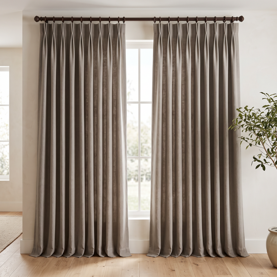 Custom Pinch Pleat Curtains