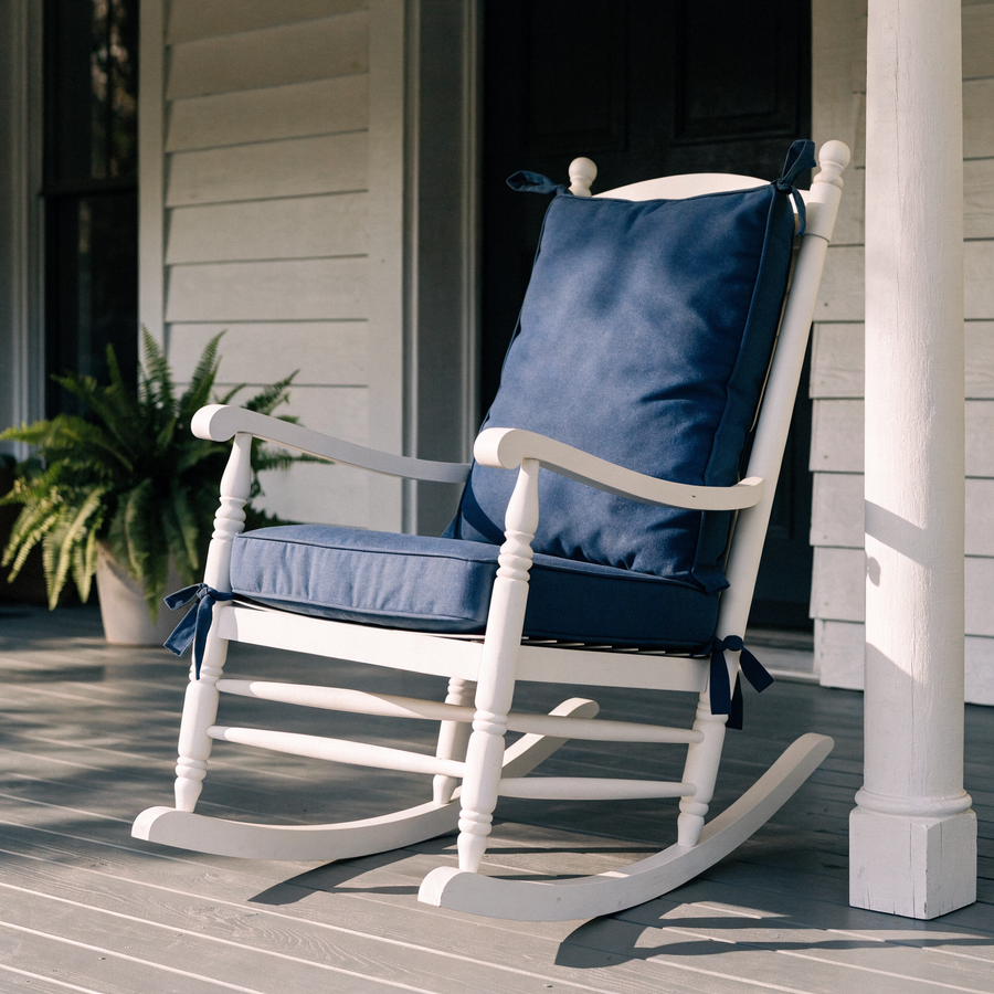 Rocking Chair Cushions – Custom Seat & Back