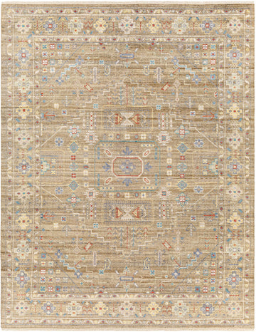 Altair Hand-Knotted Viscose & Wool Traditional Rug