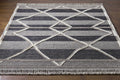 Margo Hand-Knotted Shag Wool Rug, view 3