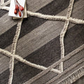 Margo Hand-Knotted Shag Wool Rug, view 5
