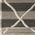 Margo Hand-Knotted Shag Wool Rug, view 4