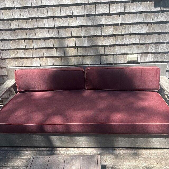 Custom Outdoor Bench Cushion