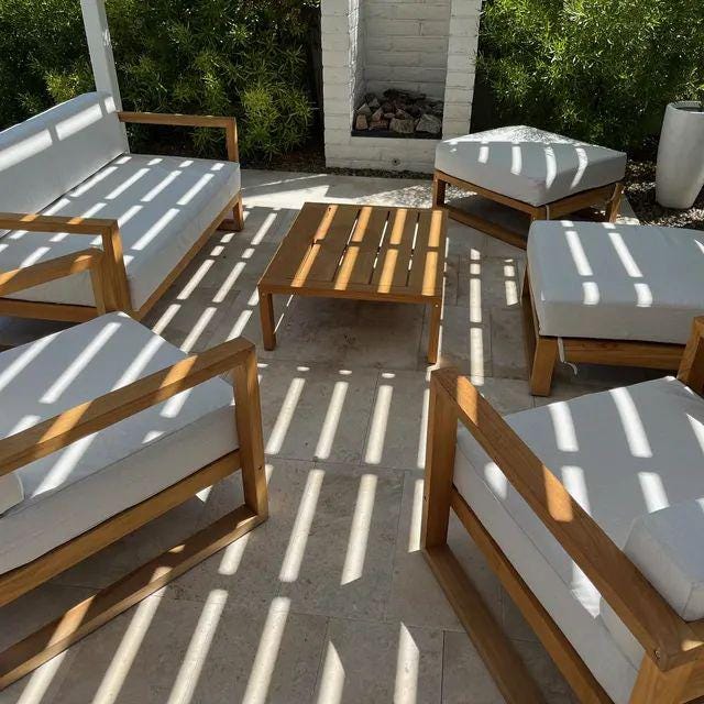Custom Sunbrella Outdoor Cushions