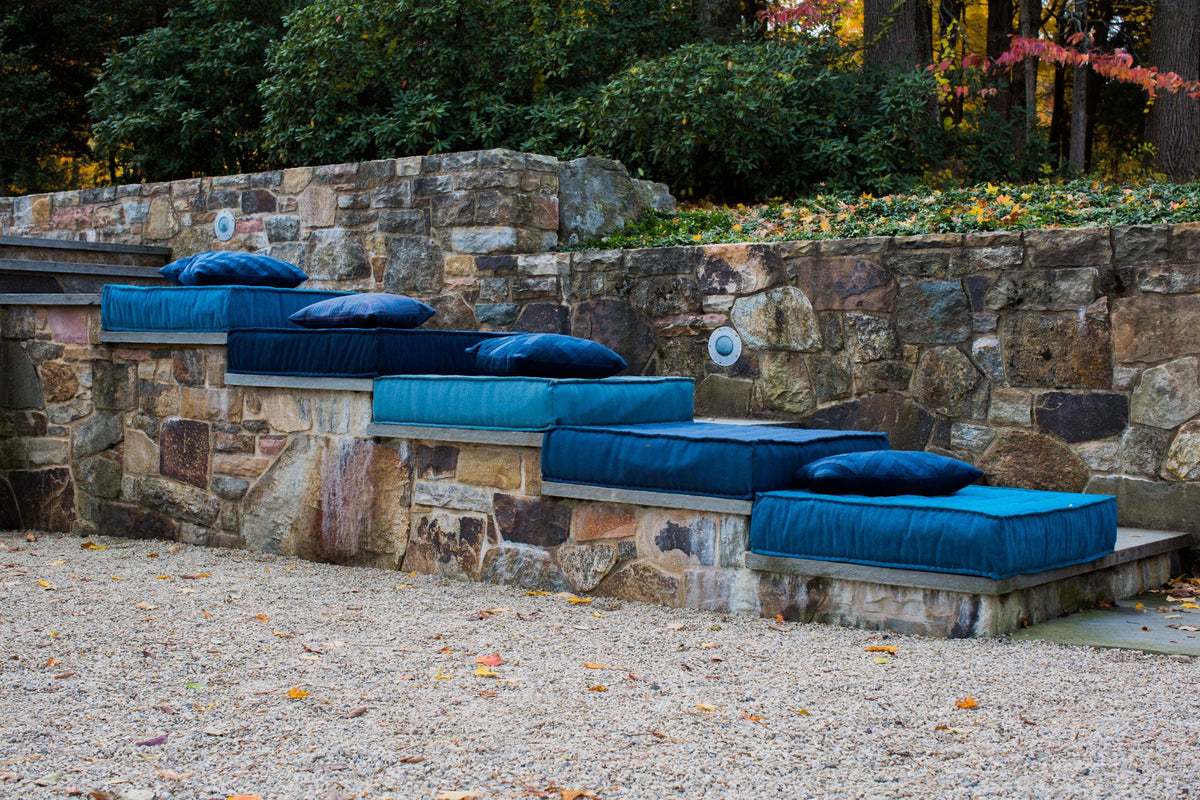 Custom Sunbrella Outdoor Floor Pillow