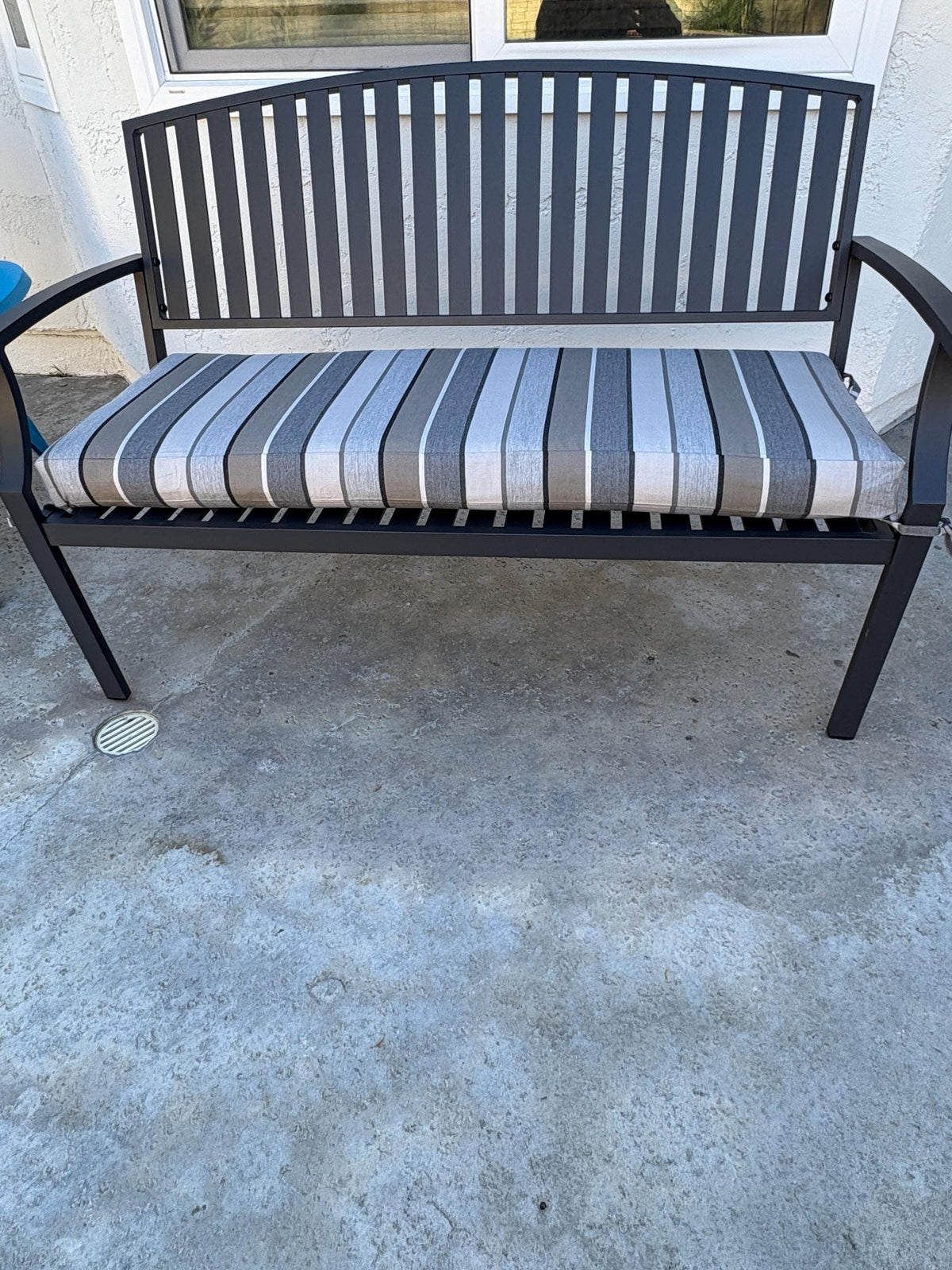 Custom Sunbrella Bench Cushion