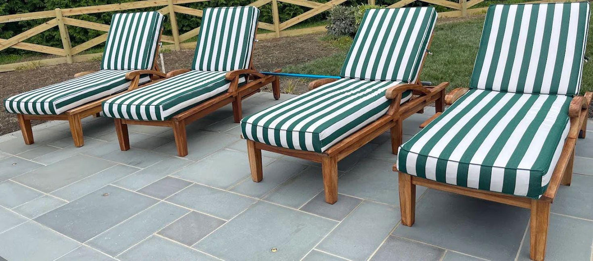 Custom Sunbrella Chaise Cushion