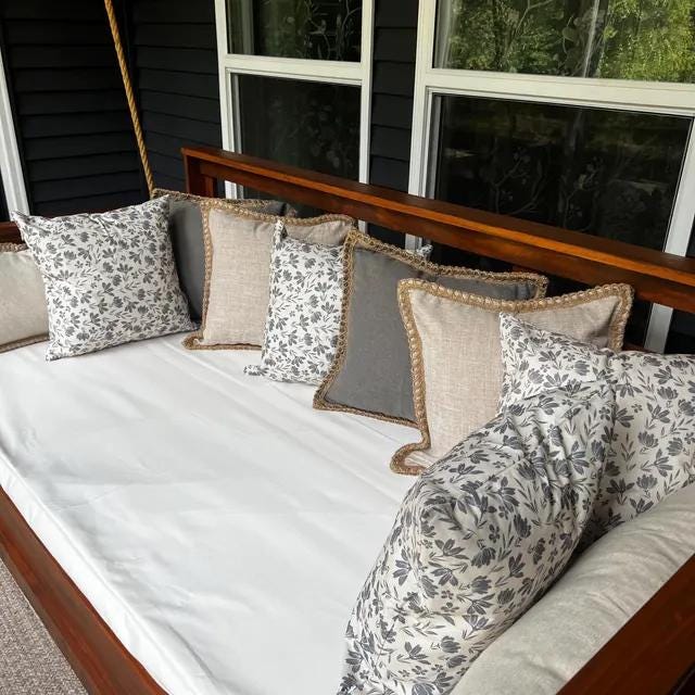 Custom Sunbrella Canvas Cushion