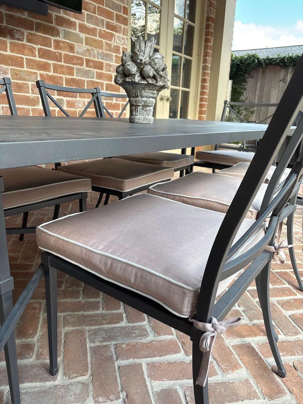 Custom Sunbrella Outdoor Cushion Covers