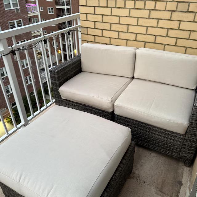 2" Outdoor Bench Seat Cushion
