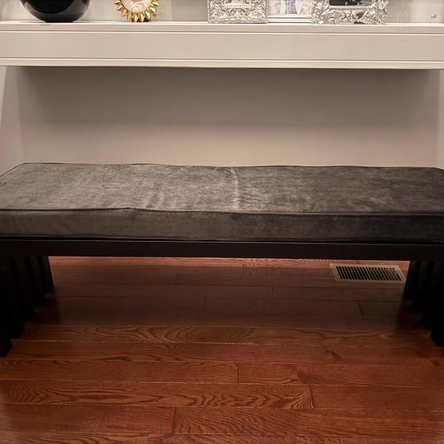 Custom Velvet Bench Cushion