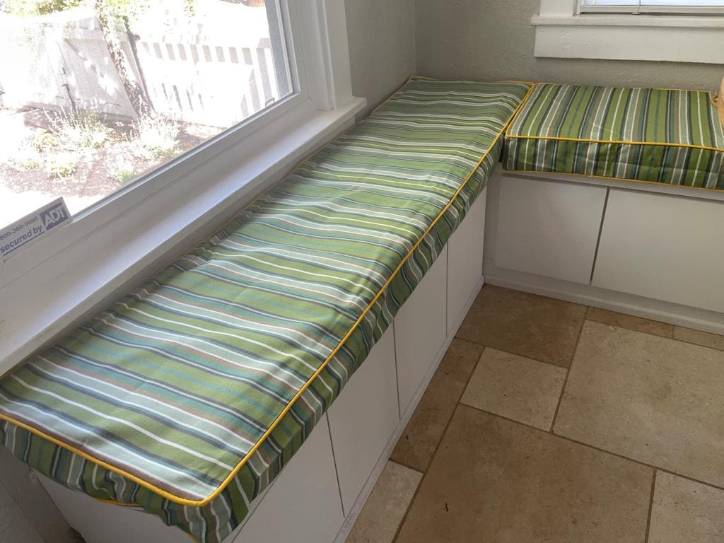 Custom Window Seat Cushion