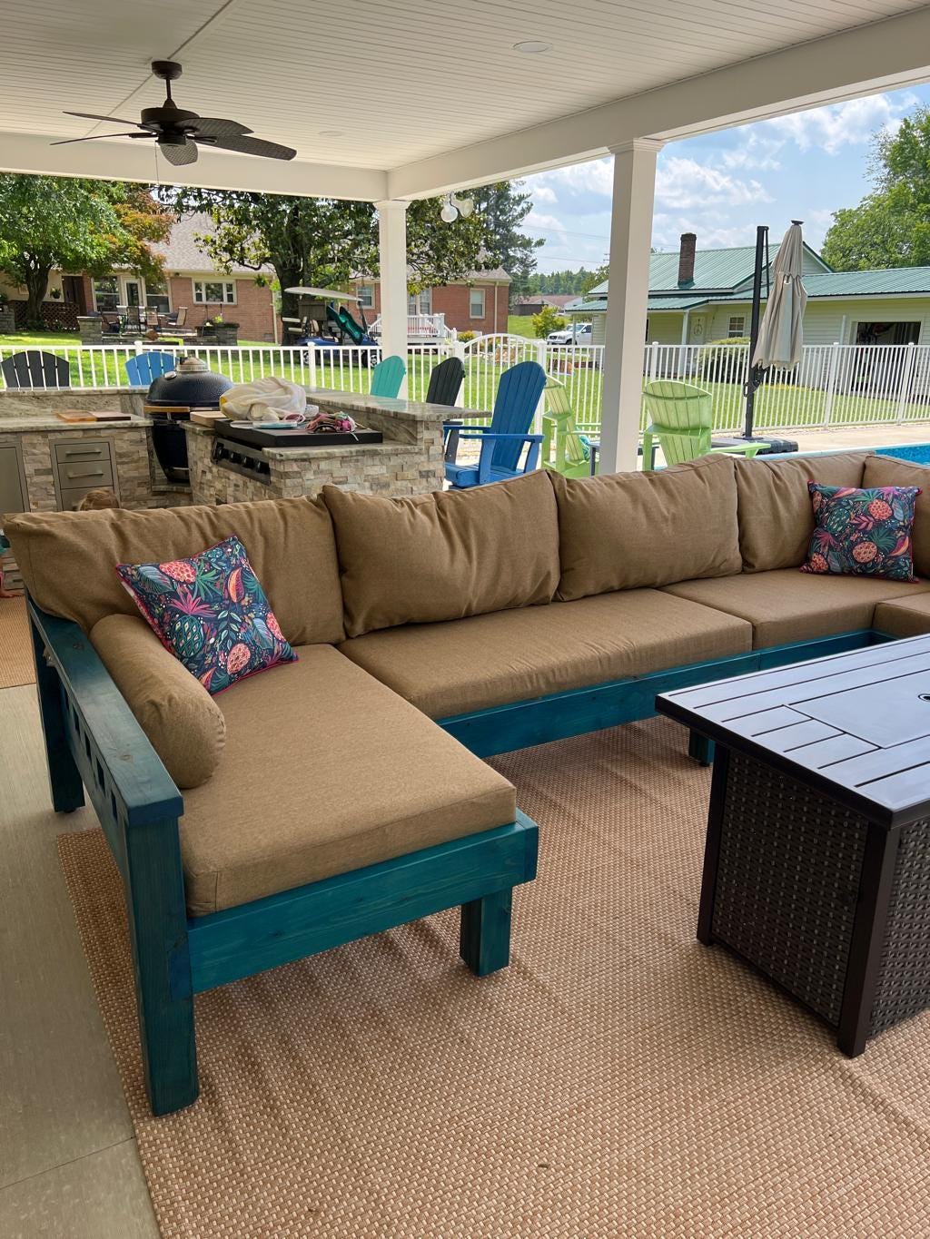 Custom Sunbrella Outdoor Cushions
