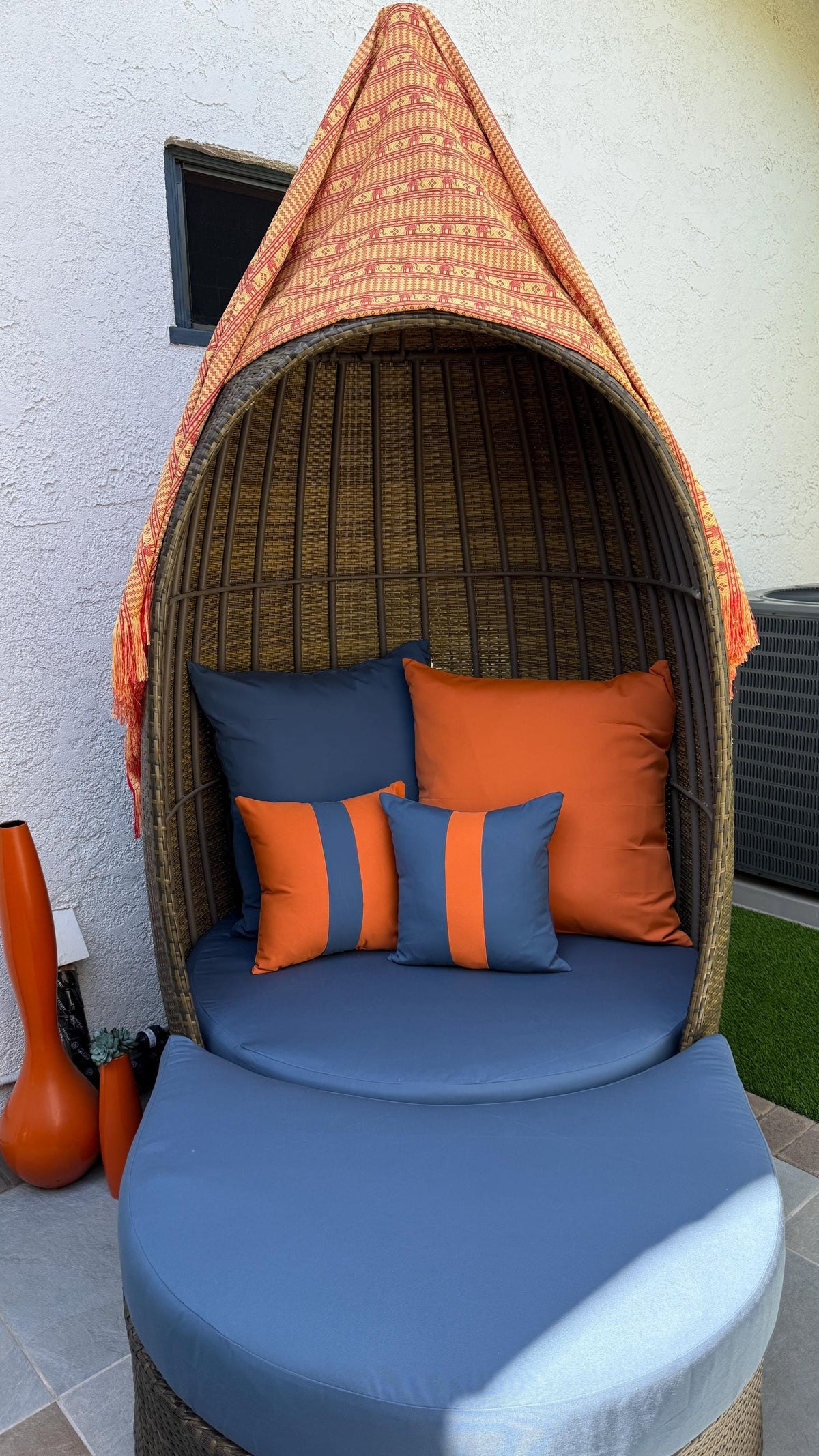 Custom Sunbrella Outdoor Cushion Cover