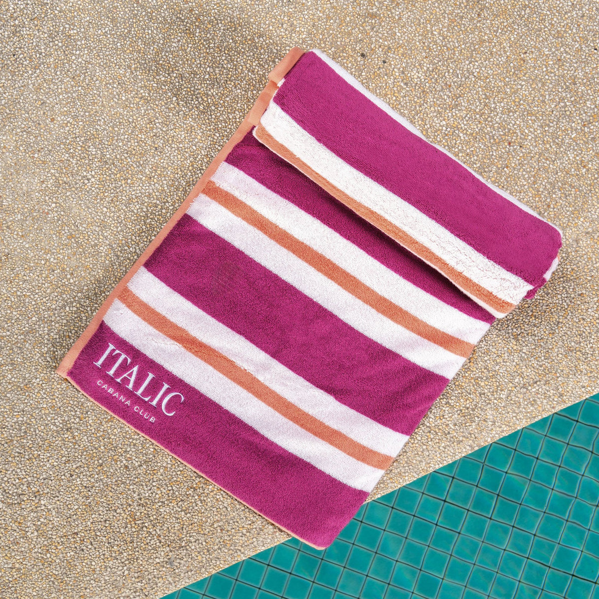 Bondi Australian Cotton Beach Towels, in pink