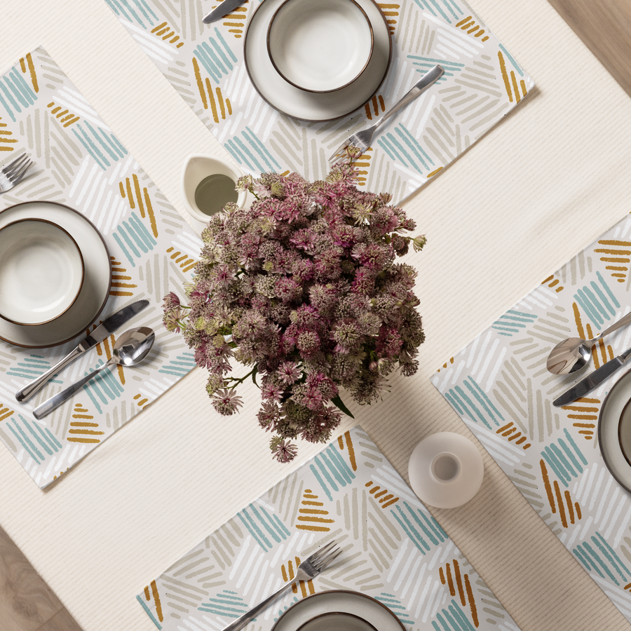 Geometric Placemat Set