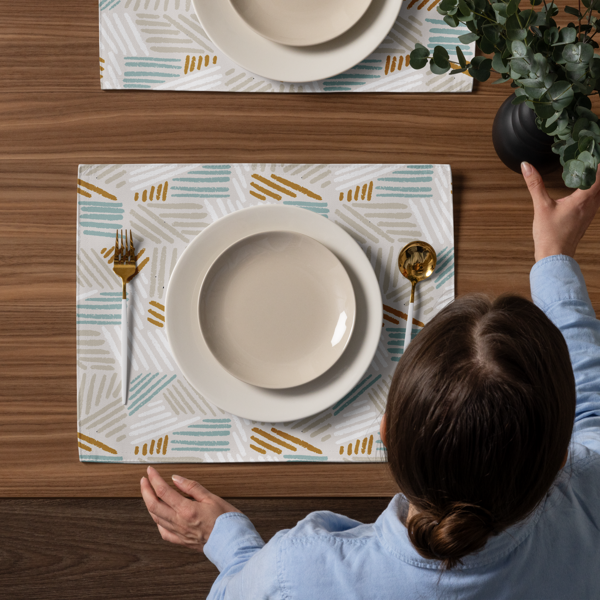 Geometric Placemat Set