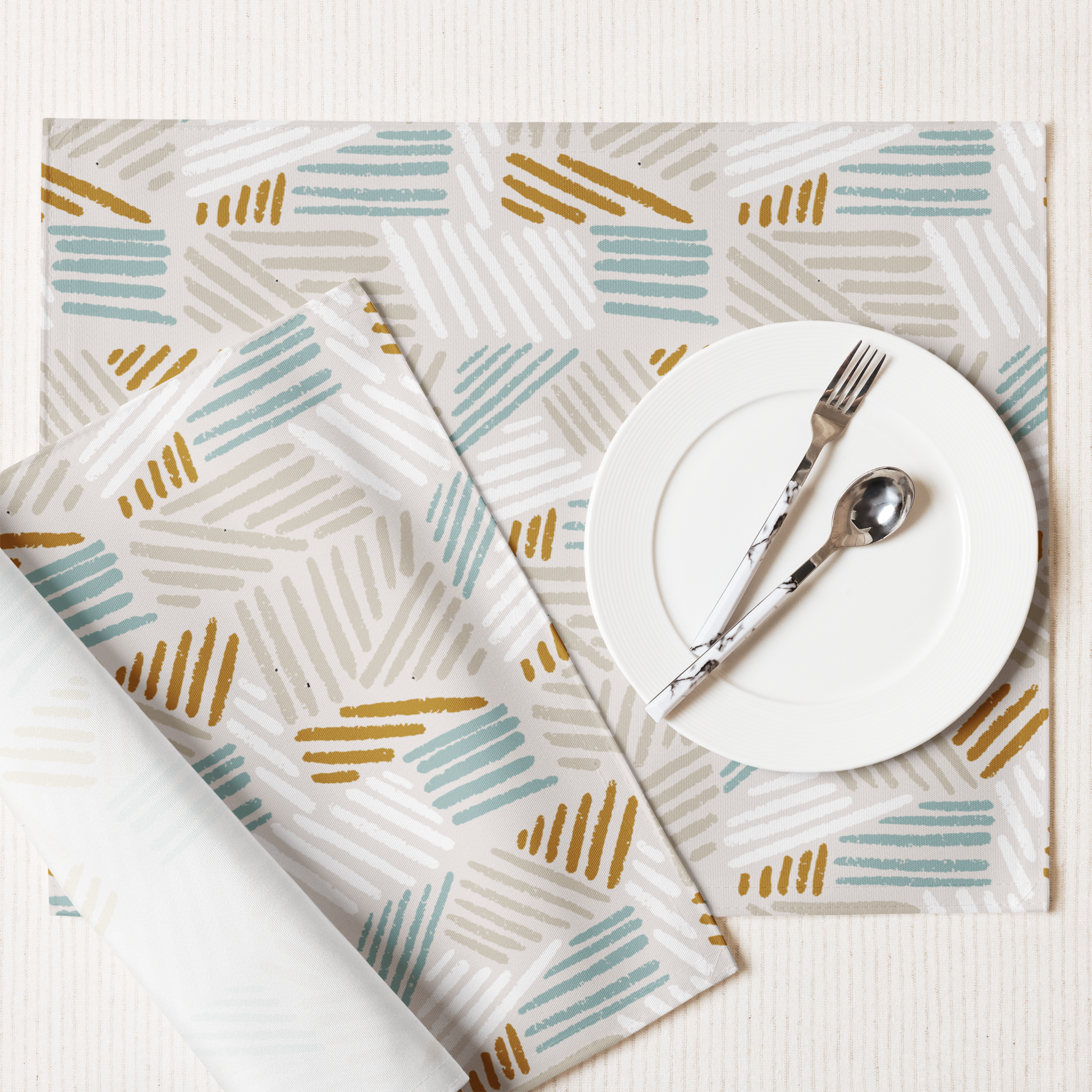 Geometric Placemat Set