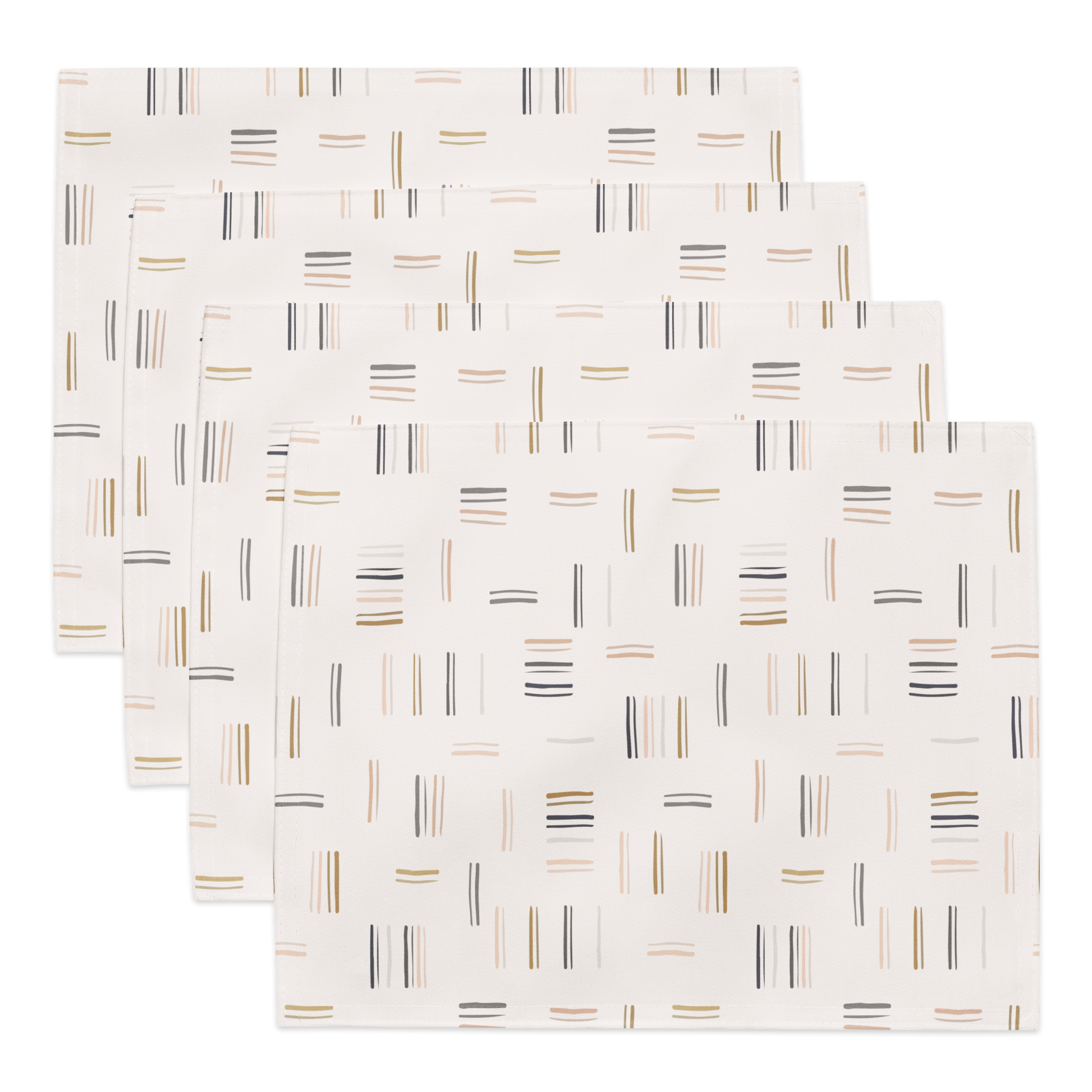 Creamy Lines Placemat Set