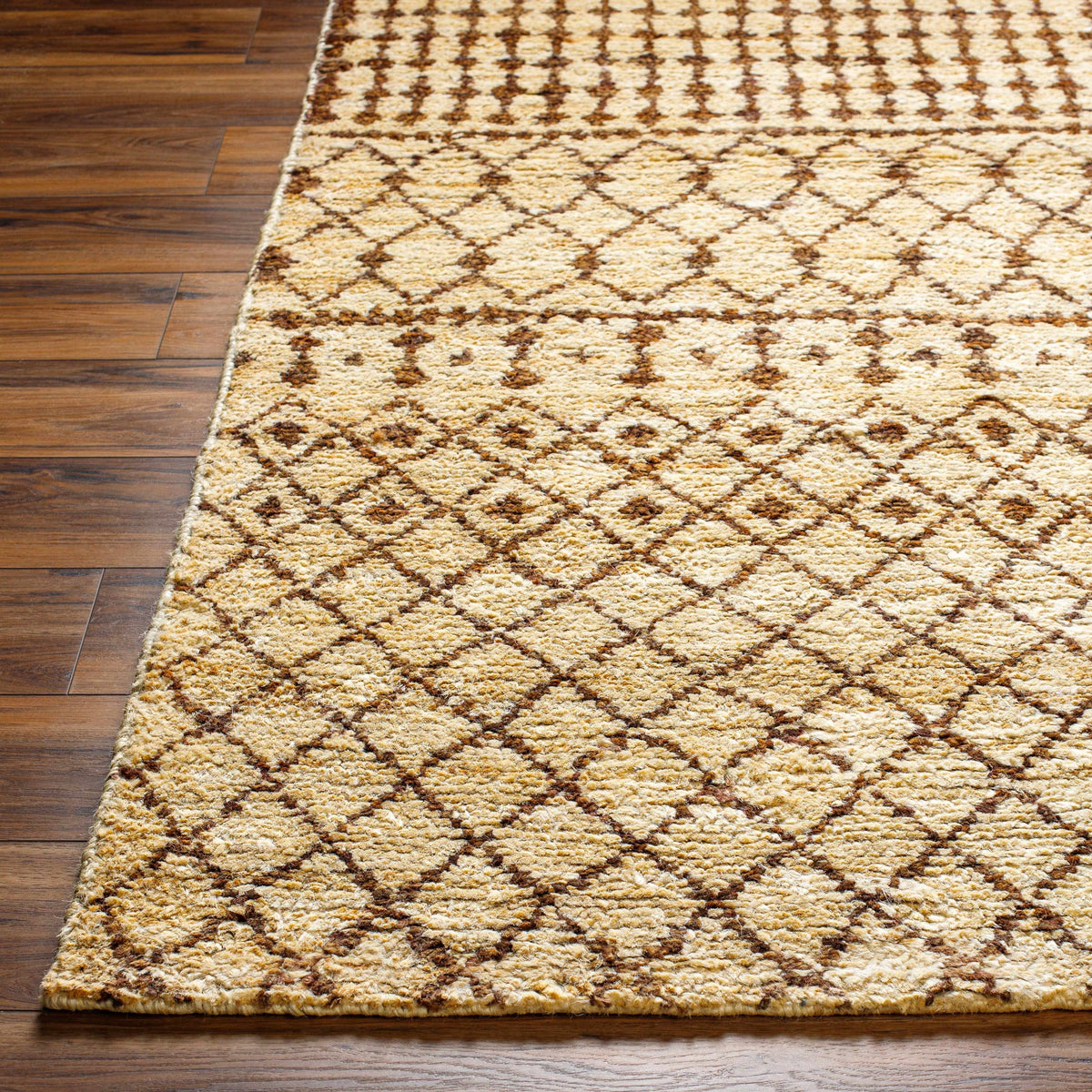 Corisande Hand-Knotted Jute Rug, view 2