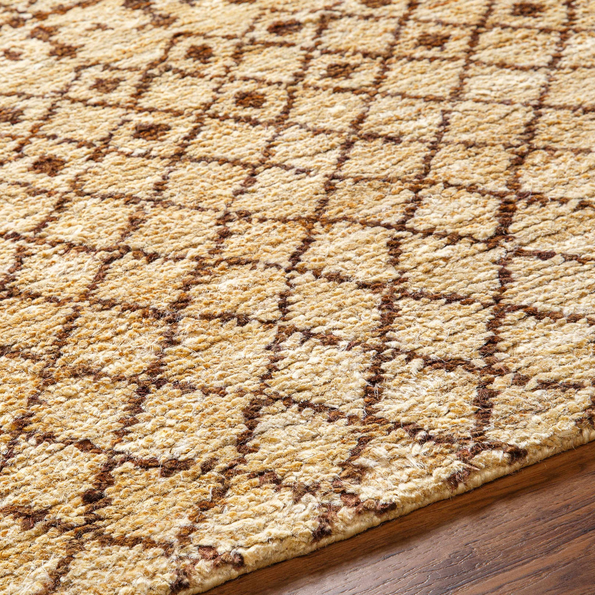 Corisande Hand-Knotted Jute Rug, view 4