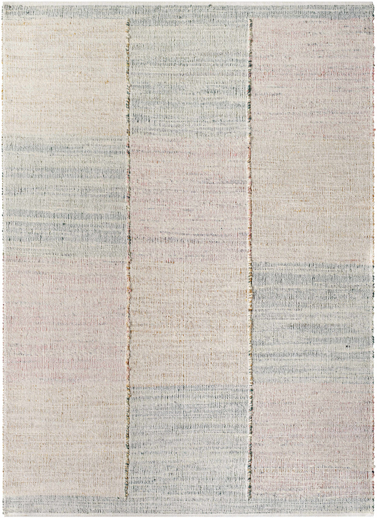 Bellamy Jute, Wool & Cotton Flatweave Rug in Gray