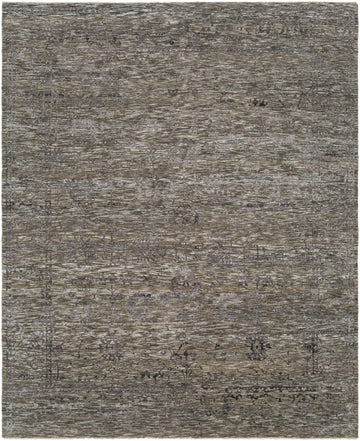 Akos Hand-Knotted Wool & Viscose Traditional Rug