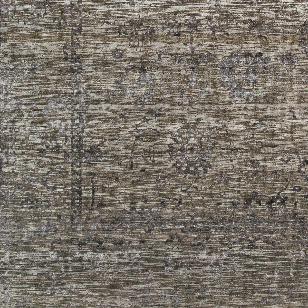 Akos Hand-Knotted Wool & Viscose Traditional Rug, view 2