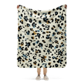 Wild Elegance Sherpa Blanket