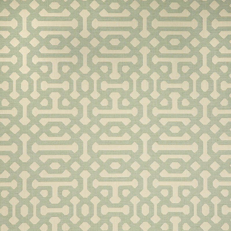 Sunbrella Fretwork Mist Custom Outdoor Cushion