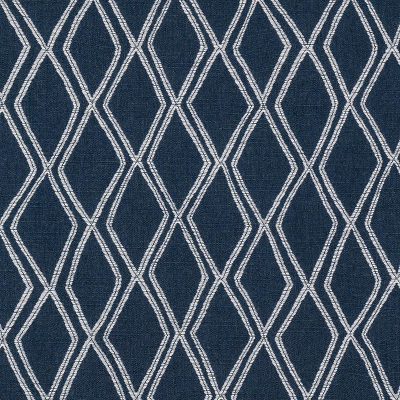 Sunbrella Voyage Indigo fabric swatch