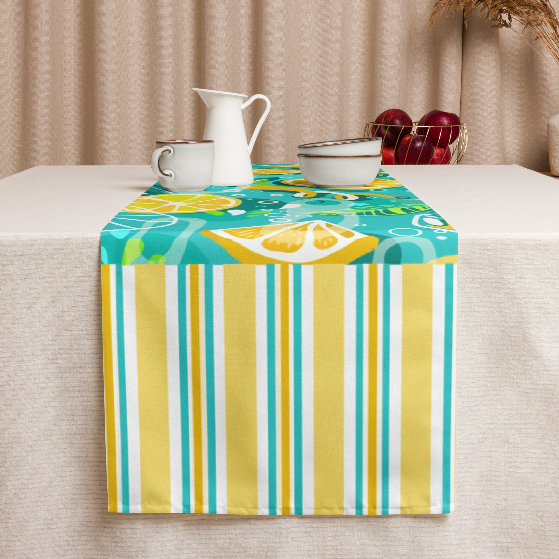 Blue Stripe Runner