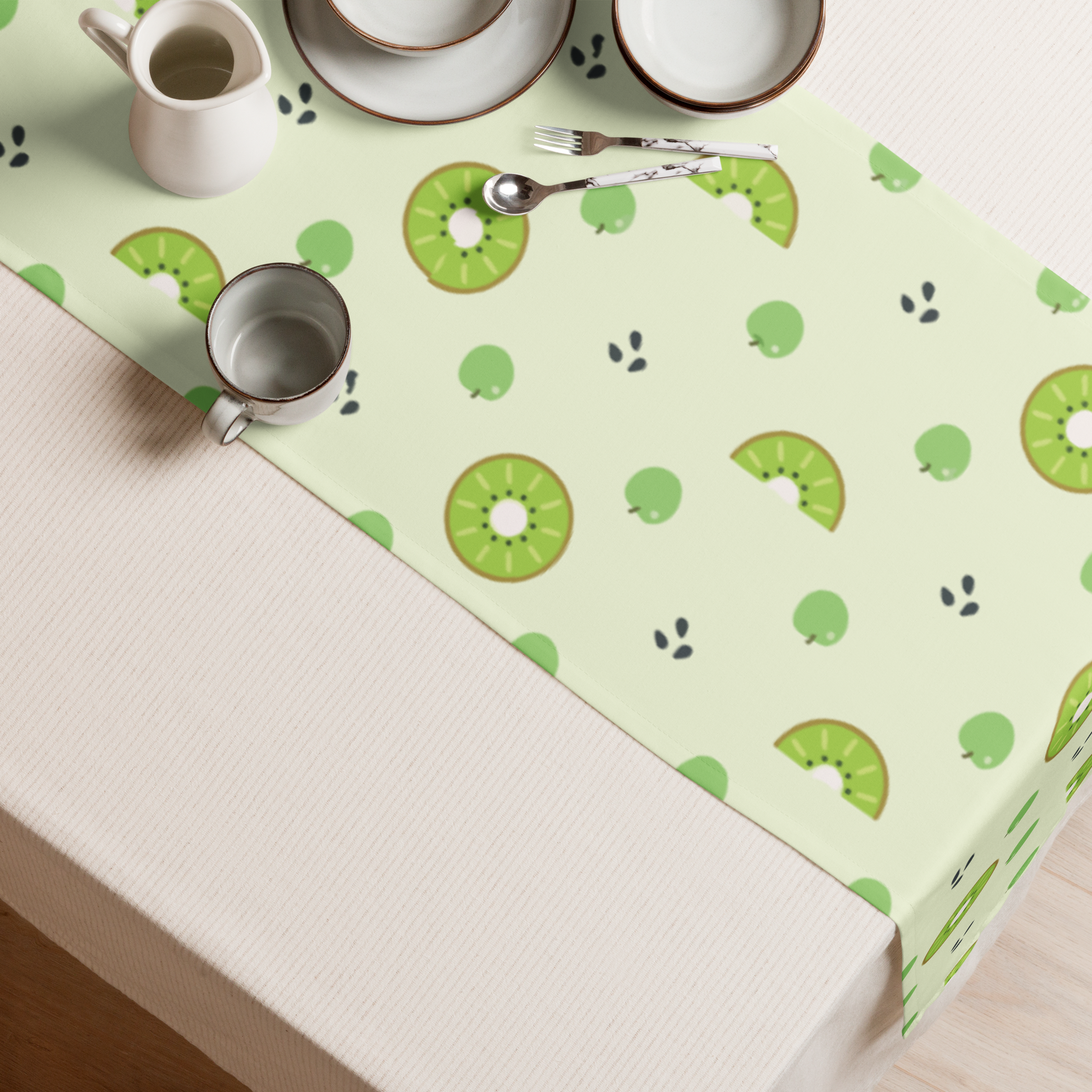 Kiwi Slice Table Runner