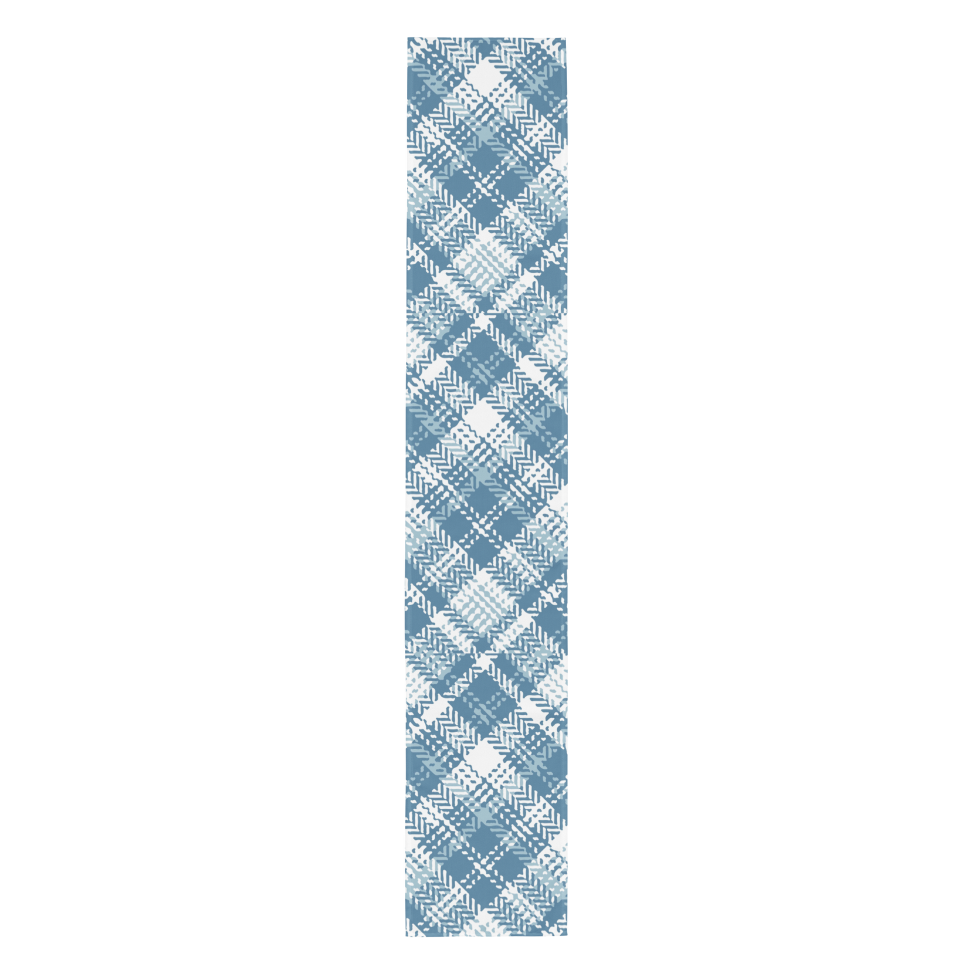 Blue Check Runner